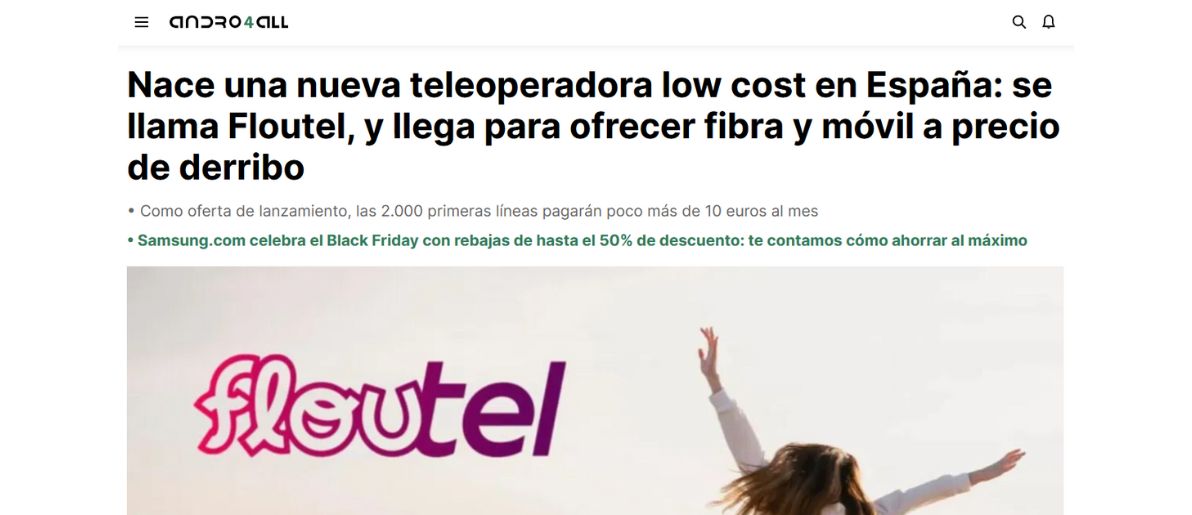 Andro4all nos menciona en sus noticias